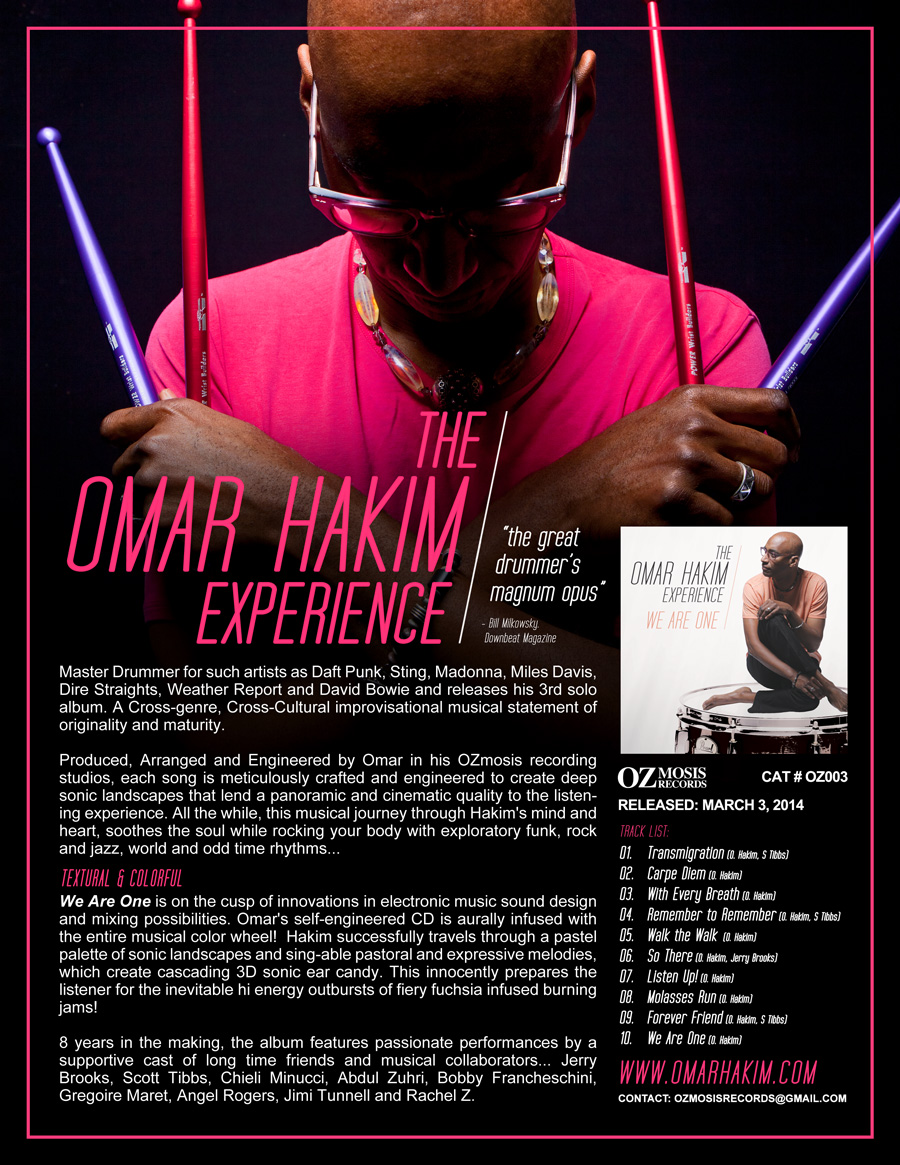 Omar Hakim One Sheet
